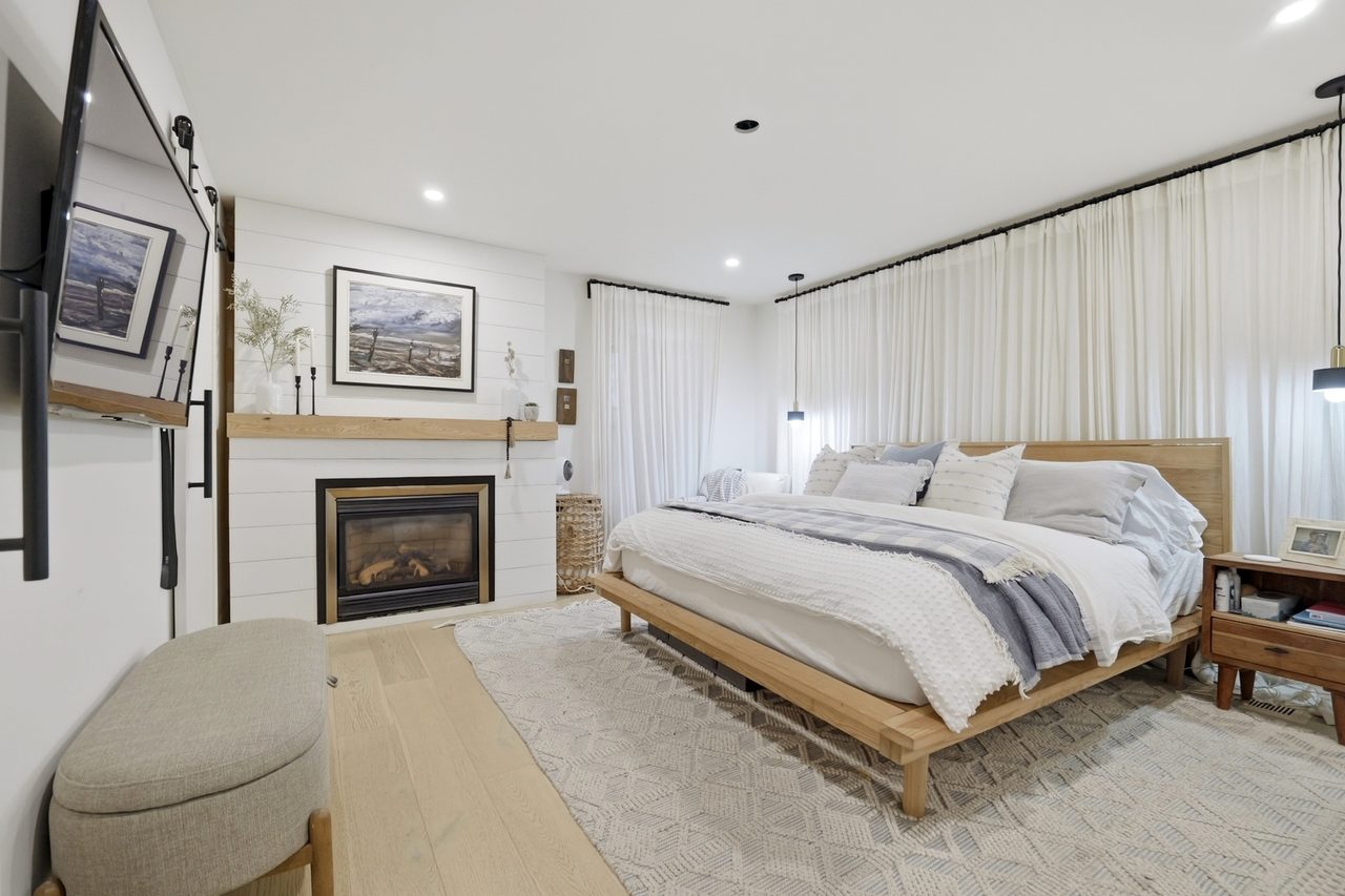 Bedroom retreat finished by Koenig Painting and Design